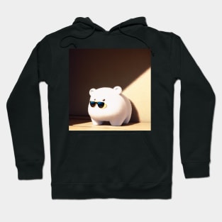 Kawaii Sunglass Polar Bear Hoodie